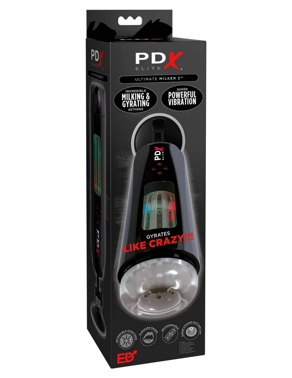 Автоматический мастурбатор с функцией вращения Ultimate Milker 2