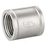 Муфта LD Pride DN40 (1 1/2") ВР латунь никель LD.67.502.40