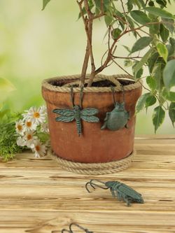 Iron Garden Набор Фигурок декор. 3 шт. (Пчела/Стрекоза/Божья Коровка)