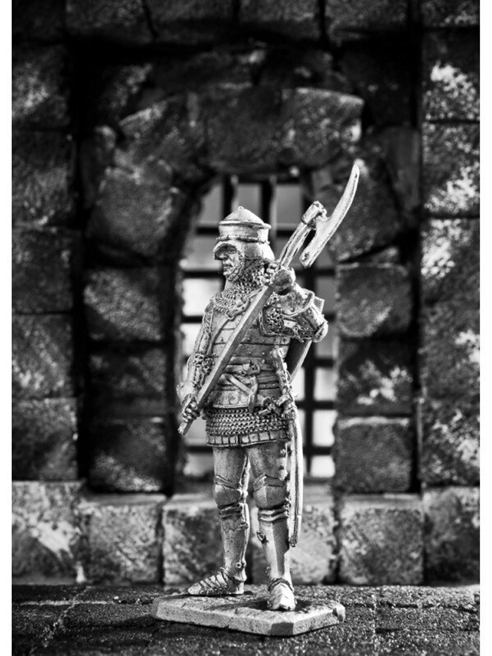 Оловянный солдатик Английский пехотинец 14 век
