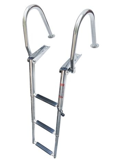 Трап телескопический с поручнями, 3 ступени (10267759)