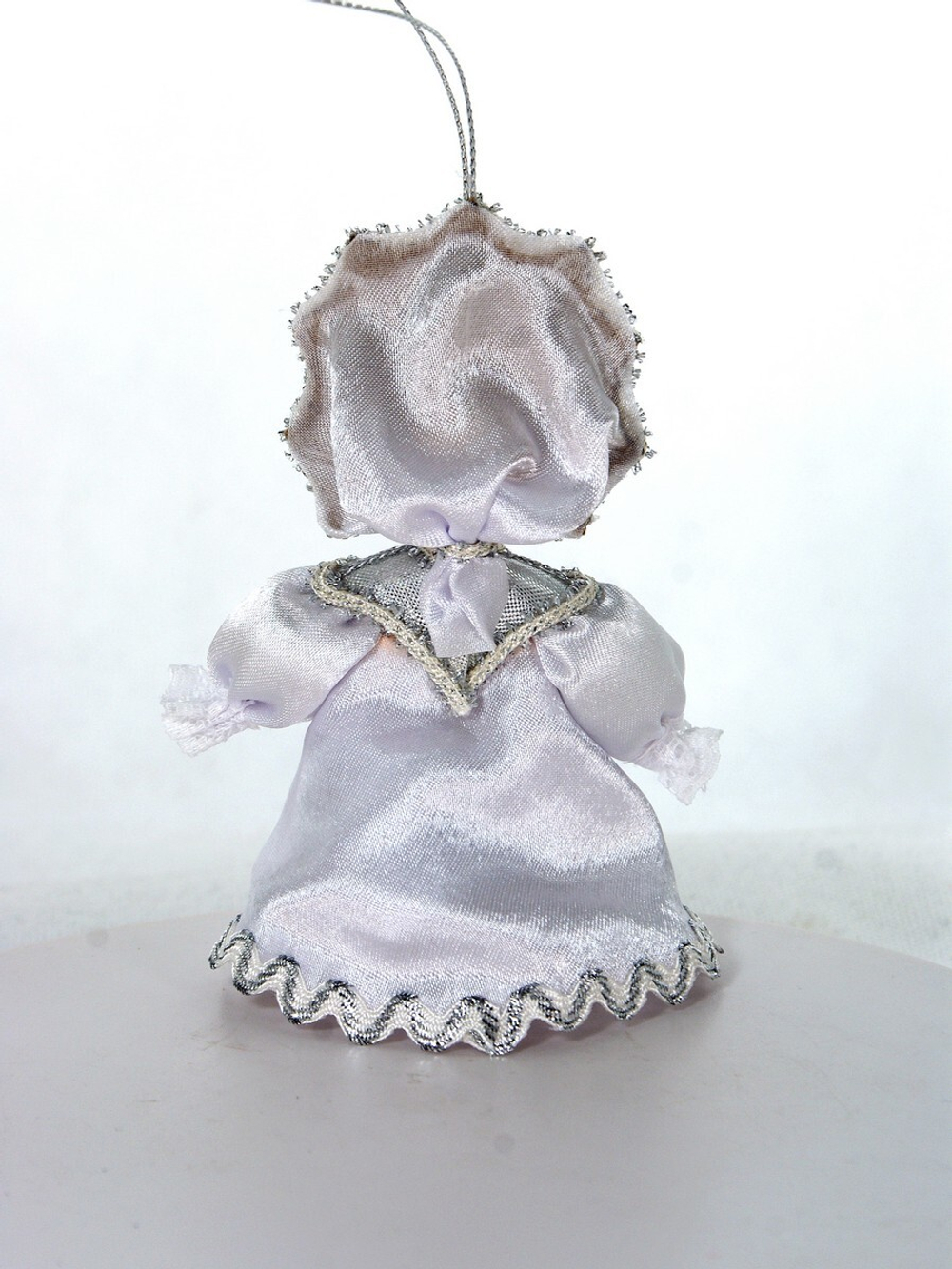 Кукла-подвеска Снежинка-Снегурочка