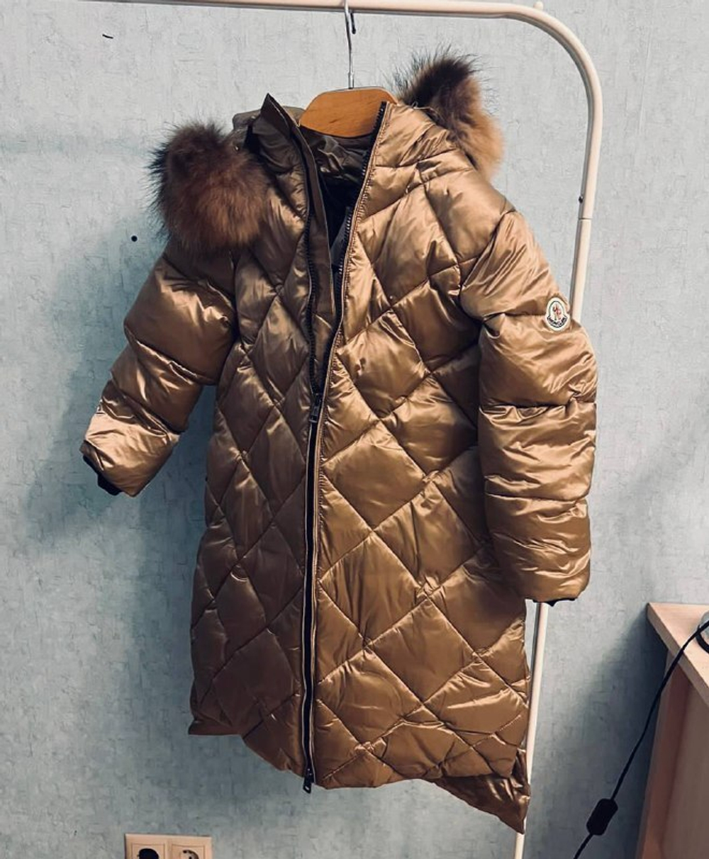 Детское пальто на пуху Moncler Coat