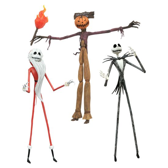 Набор фигурок Nightmare before Christmas The Jobs of Jack Skellington 3 шт 842744