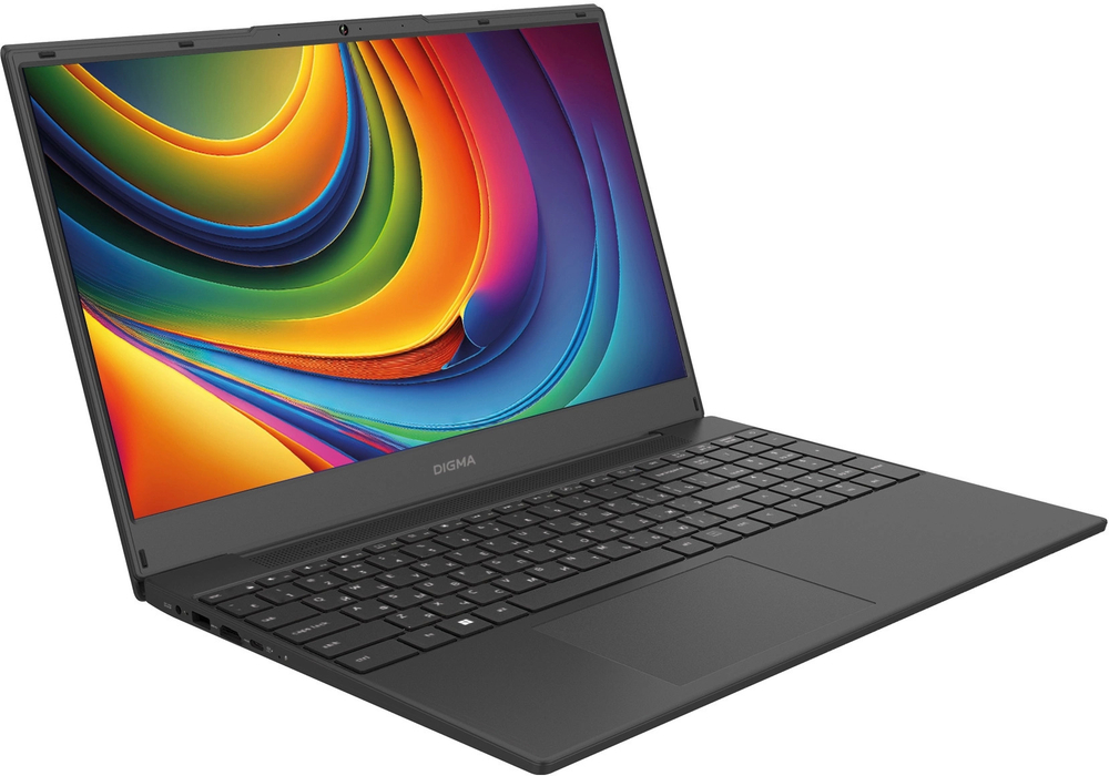 Ноутбук  Digma EVE A5820 15.6 ", Ryzen 3, 8 Гб RAM, 256 Гб SSD, Radeon Graphics, Черный