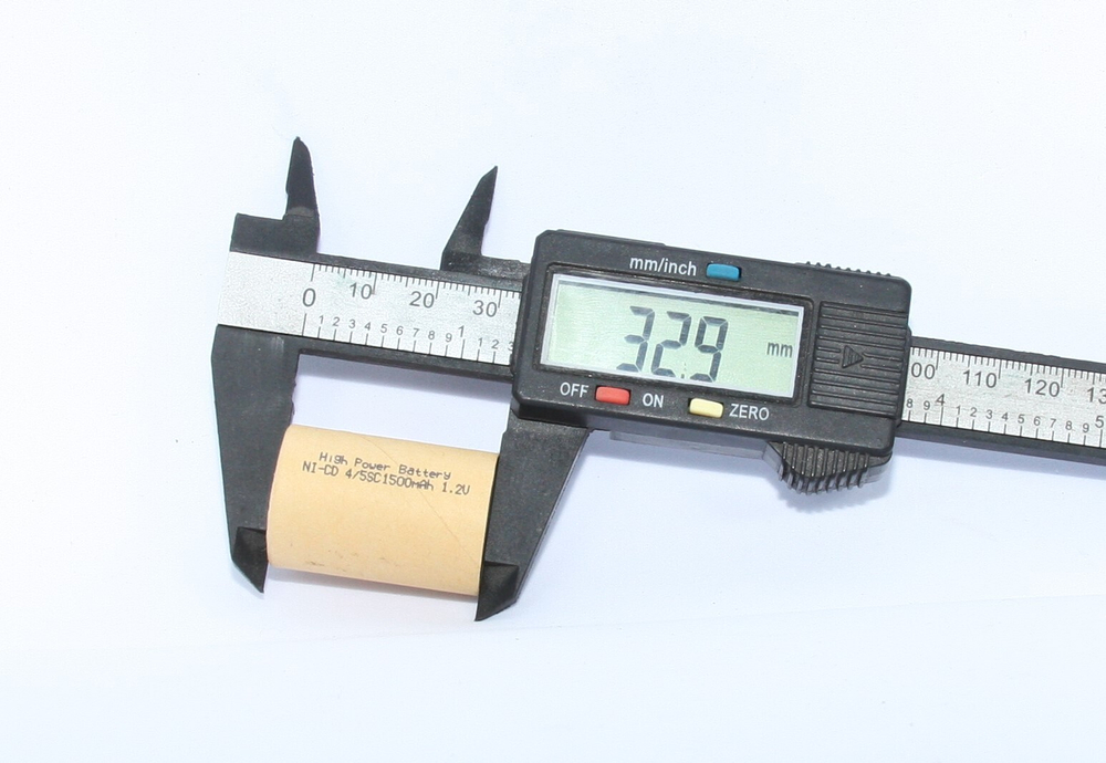 Аккумулятор NI-CD 4/5SC 1,2v 1500ma