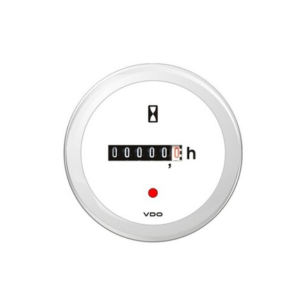 VDO Счетчик моточасов Veratron ViewLine Белый 52 мм  A2C59512454 VDO