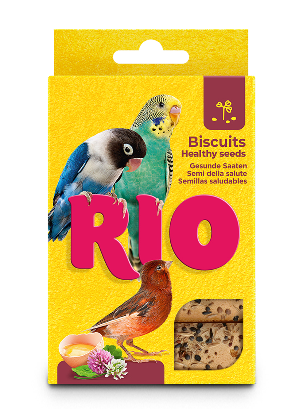 Бисквиты для птиц RIO с полезными семенами
