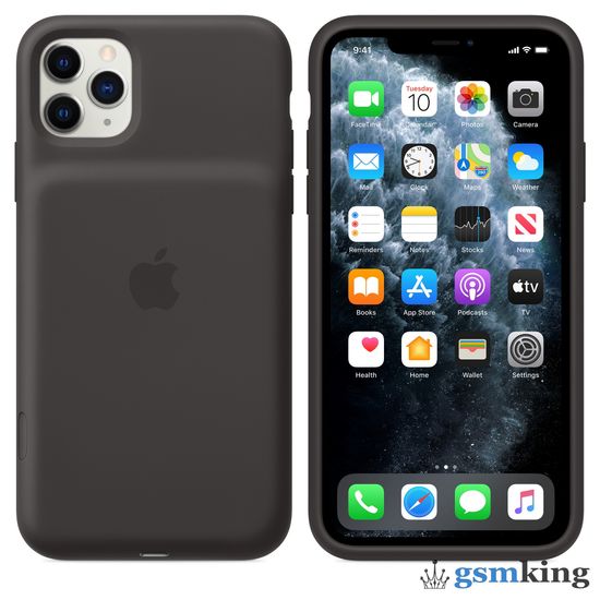 Apple Smart Battery Case for iPhone 11 Pro Max Black (Чёрный) MWVP2