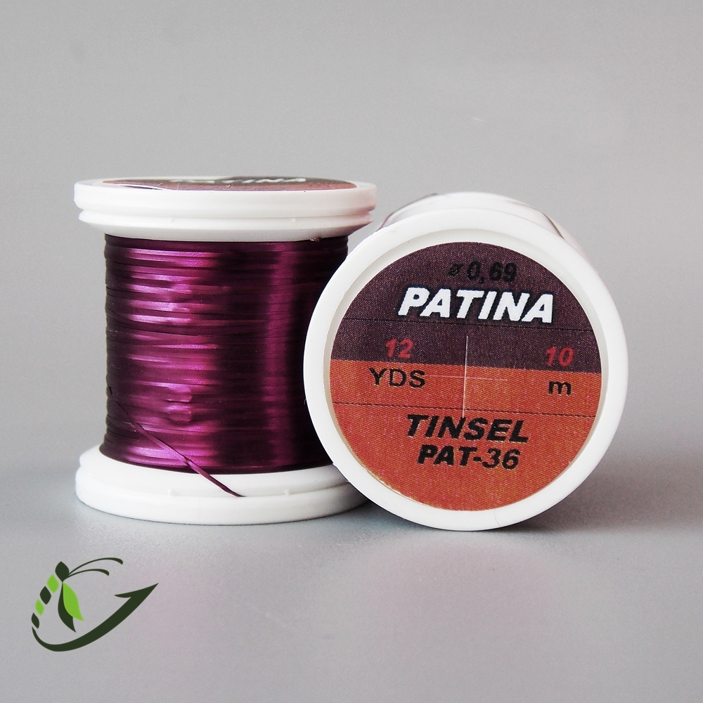 HENDS Люрекс плоский Patina Tinsel (12 yds)