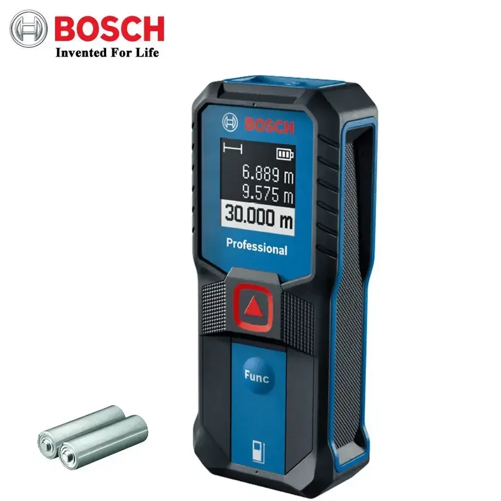 Лазерный дальномер Bosch GLM 30-23 (0,15 - 30 м, измерение расстояния, площади)