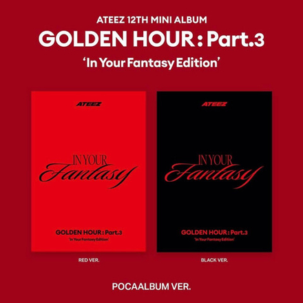 Альбом Ateez GOLDEN HOUR : Part.3 (In Your Fantasy Edition, pocaalbum ver.)