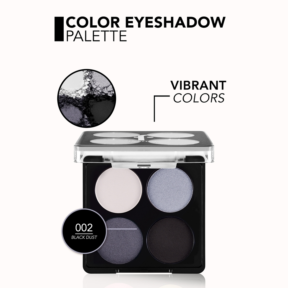flormar Color Eyeshadow Palette - палитра теней для век, 6 g