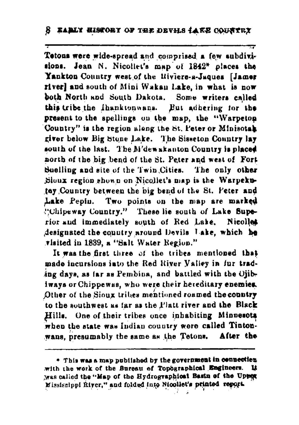 The Early History Of The Devils Lake Country | Сборник