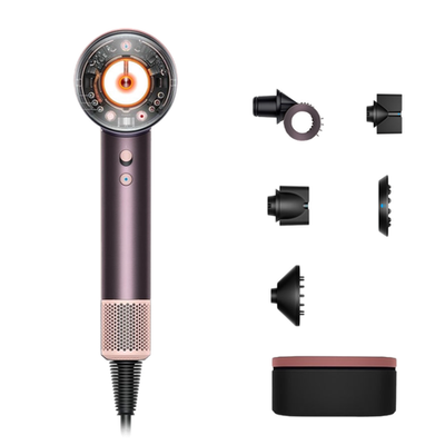 Фен Dyson HD16 Supersonic Nural Hair Dryer Straight+Wavy Gift Edition (Jasper Plum) (2025) Фен для волос цвета «сливовая яшма». Подходит для прямых и волнистых волос любой длины