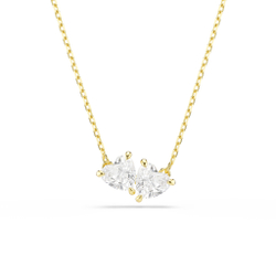 MESMERA:NECKLACE WHITE/GOS