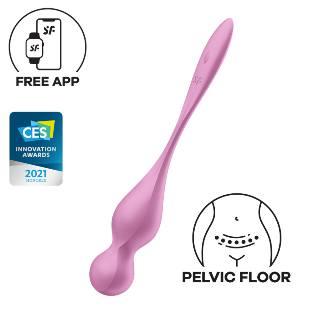 Вагинальные шарики Satisfyer Love Birds 1, розовый