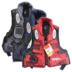 Жилет страховочный Badger Aqua Sport рыбаловный HFM-302-Blue до 120кг -