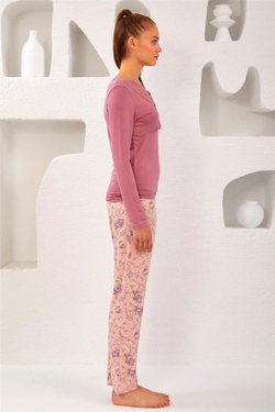 RELAX MODE - Женская пижама с брюками - 10762