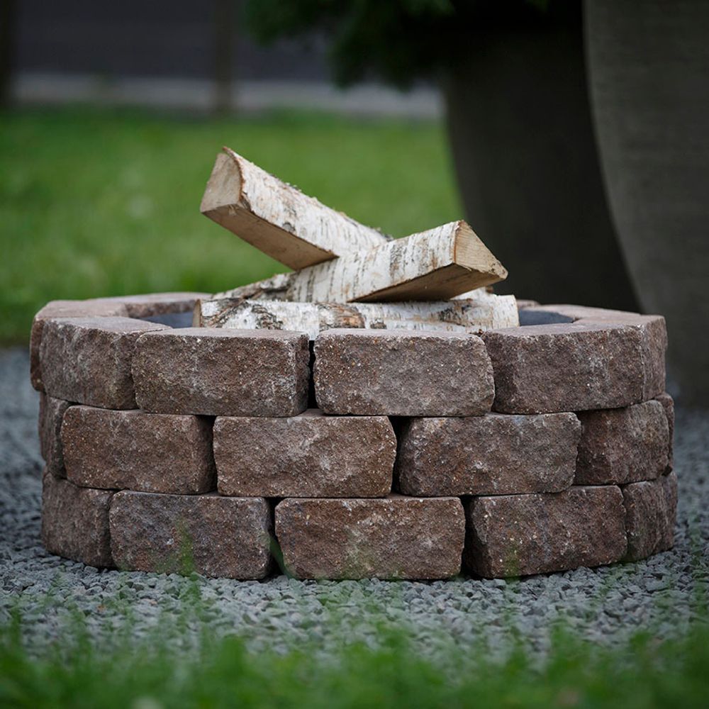 Кострище Старый город 80 см х 4 ур. кладки