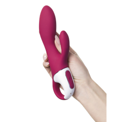 Вагинально-клиторальный вибратор с нагревом Satisfyer Heated Affair (с приложением)