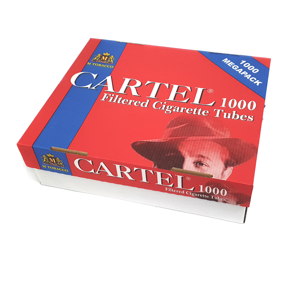 Гильзы для сигарет "Cartel" KS Filter 1000шт. Товар уцененный