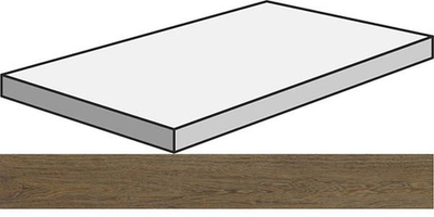 Угловая ступень S.WOOD GRAD.ANG.120/SX W.NU левая