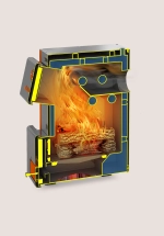 Отопительный котел Куппер ОК-20 (2.0) + Горелка пеллетная факельная 26 Норма (3.0) + Бункер котельный для пеллет (2.0)