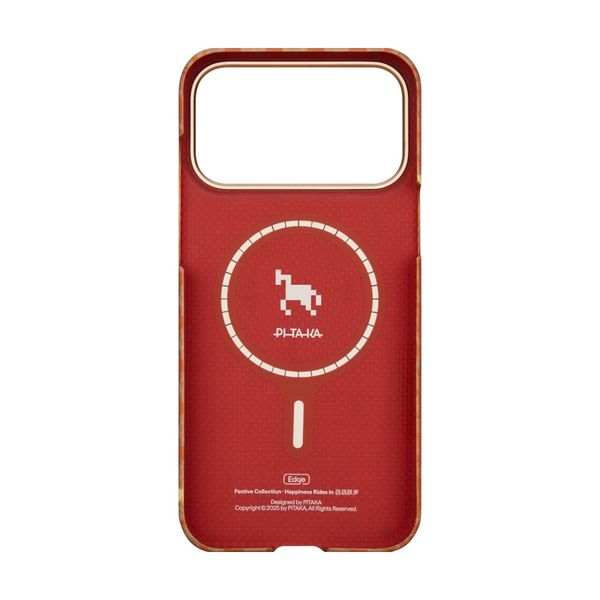 Чехол Pitaka Edge Case для iPhone 17 Pro, Янтарный | Amber
