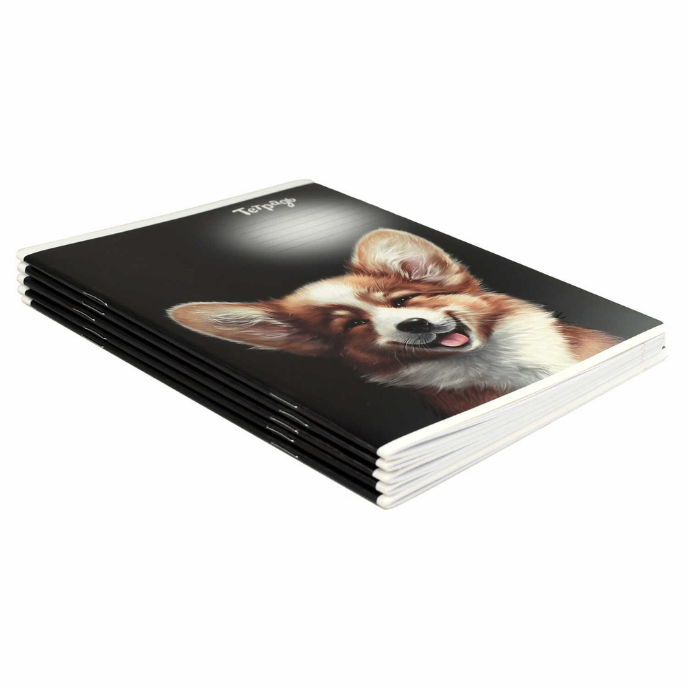 Тетрадь школьная ученическая, 18 л, линия, ЗАБАВНЫЕ ЖИВОТНЫЕ