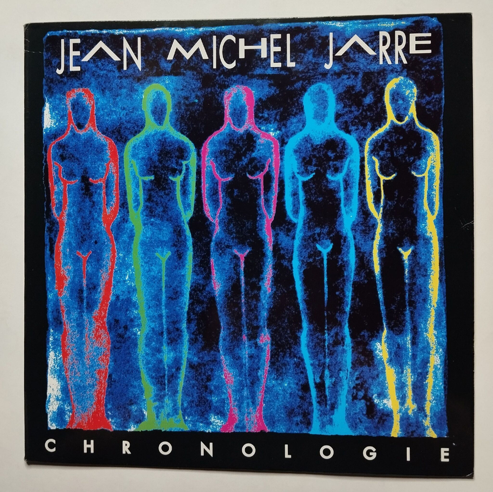 Винтажная виниловая пластинка LP Jean Michel Jarre Chronologie (Spain 1993)