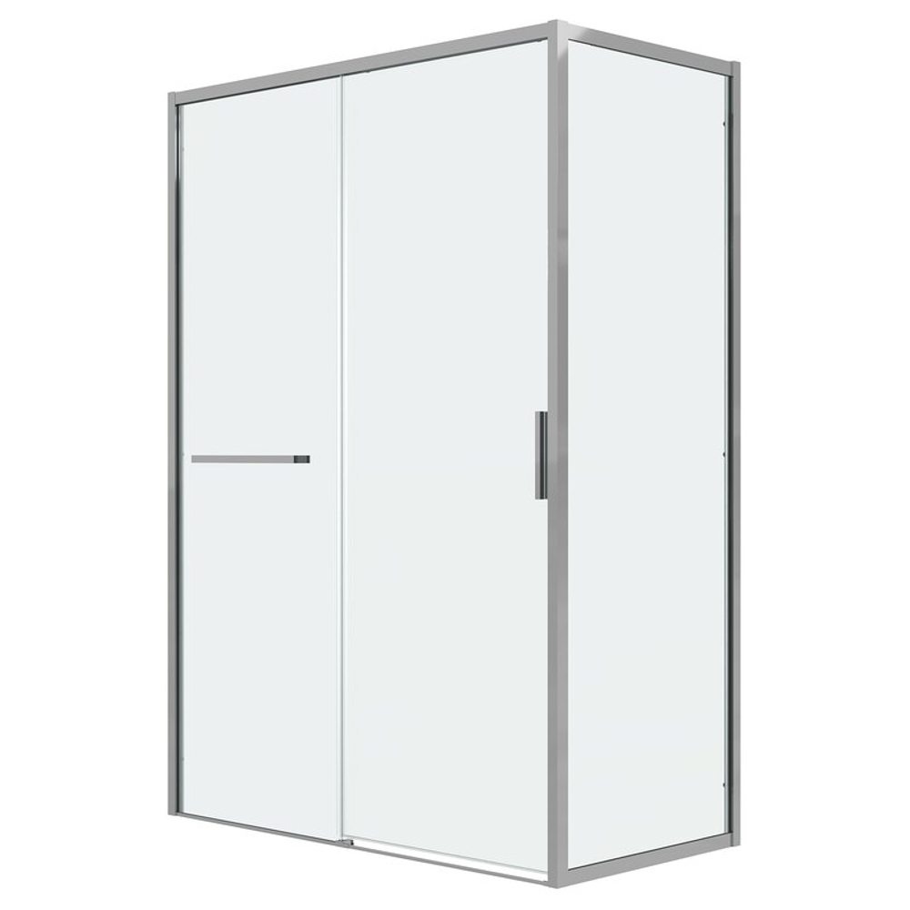 Душевое ограждение Grossman Style 100.K33.05.110.10.00-200.K33.05.100.10.00 (110х100х195) раздвижная,хром,стекло прозрачное,2 места
