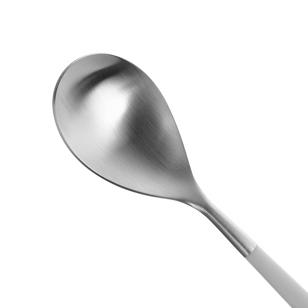 Набор столовых приборов на 6 персон 24 предмета Cutipol Mio matte white в подарочной упаковке