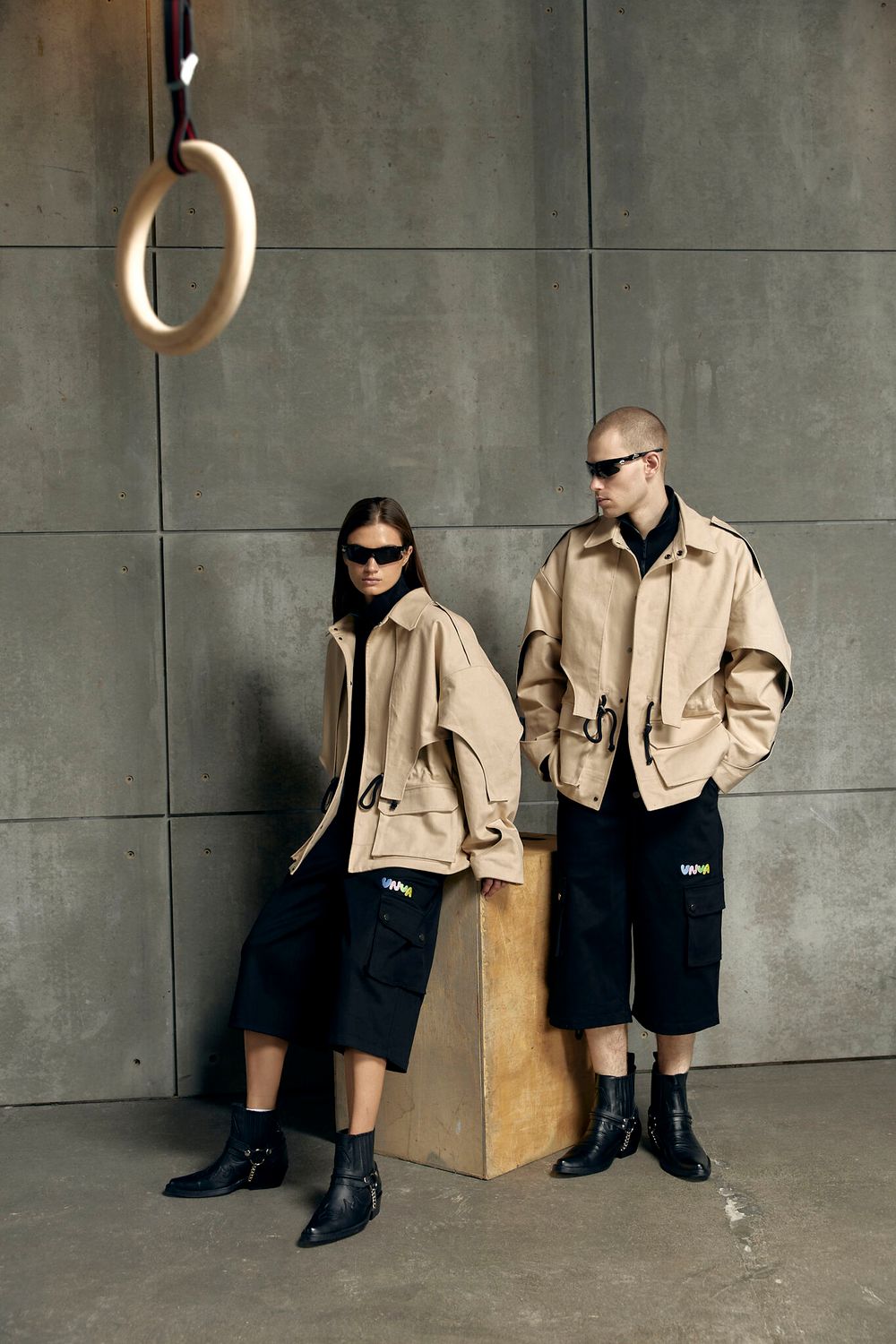 Куртка VNVA Konvas Бежевая