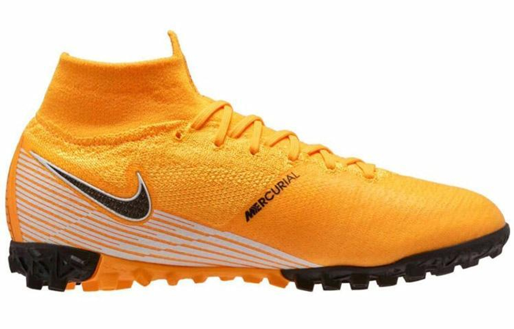 Кроссовки Nike Mercurial Superfly 7 13 Elite Turf "Laser Orange"