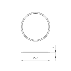 Светофильтр LGD-DIAFILM-COLORFUL-R46 (BK-YL) (Arlight, Металл) 059502