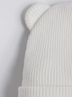 Шапка детская с ушками осенняя