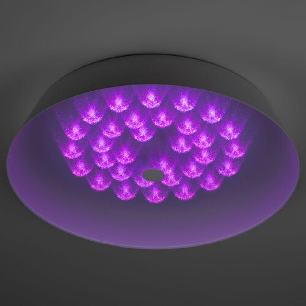 Светильник потолочный светодиодный ЭРА SPB-6-80-RC Locus RGB 80Вт RGB 3000-6500 с ДУ