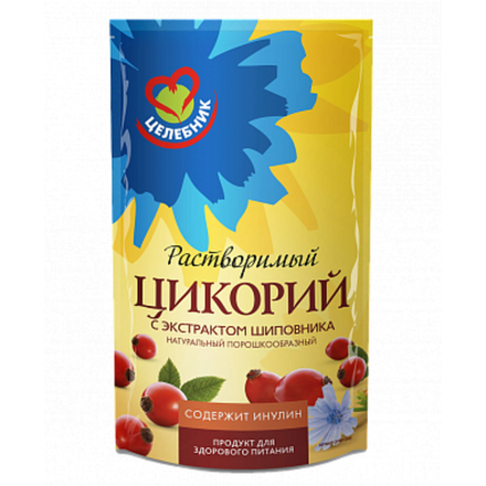 Цикорий растворимый Цикорень целебник с экстрактом шиповника 85 гр