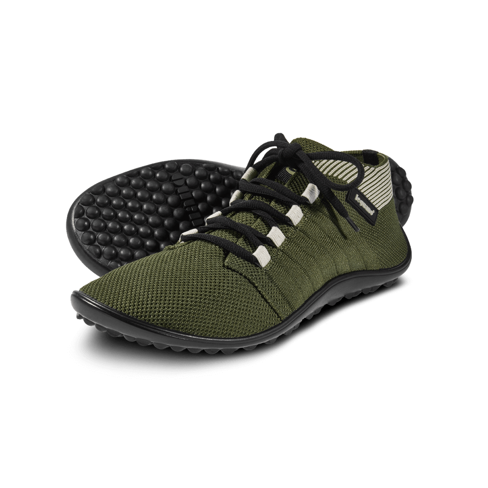 Barefoot Leguano BEAT OLIV baarfuss
