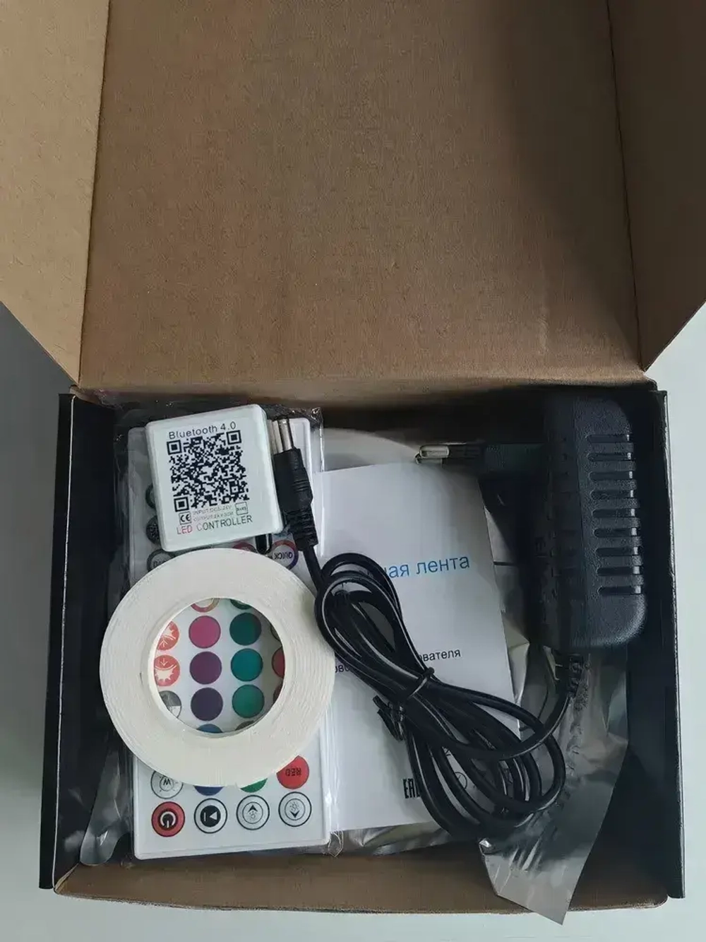 Светодиодная лента 40 метров 24В 640Leds 5050 RGB (2*20m)