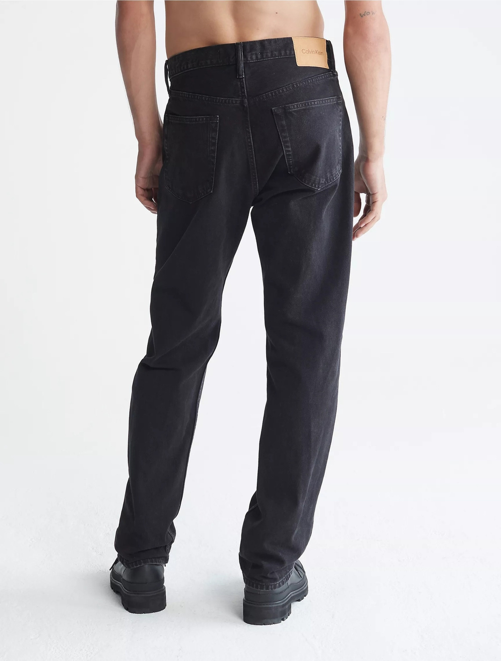 Джинсы Calvin Klein Standards Straight Fit Selvedge Jaguar Black - 32x32