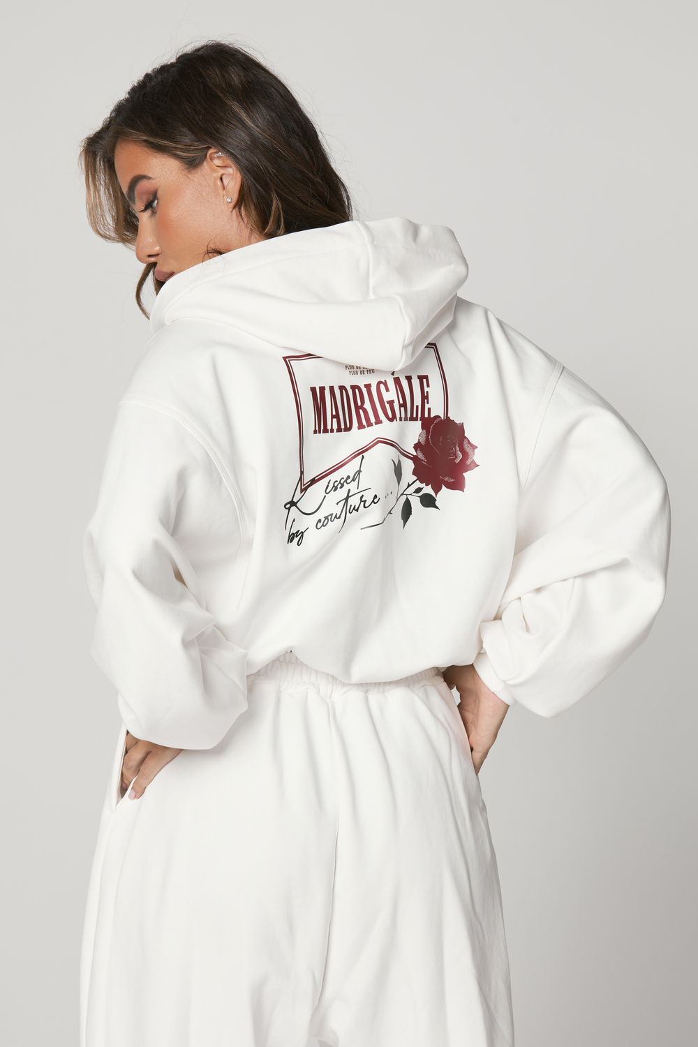 Штаны из трикотажа «Kisses by couture» white