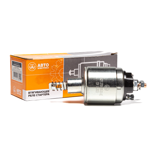 Втягивающее реле стартера (4211.3708-01, -07, 6401, 6421, 6441.3708), ГАЗ, УАЗ, МТЗ, ВТЗ, 12 В