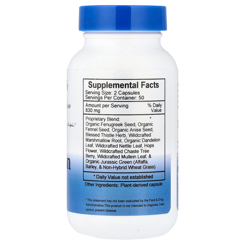 Christopher's Original Formulas, средство для лактации, 100 вегетарианских капсул