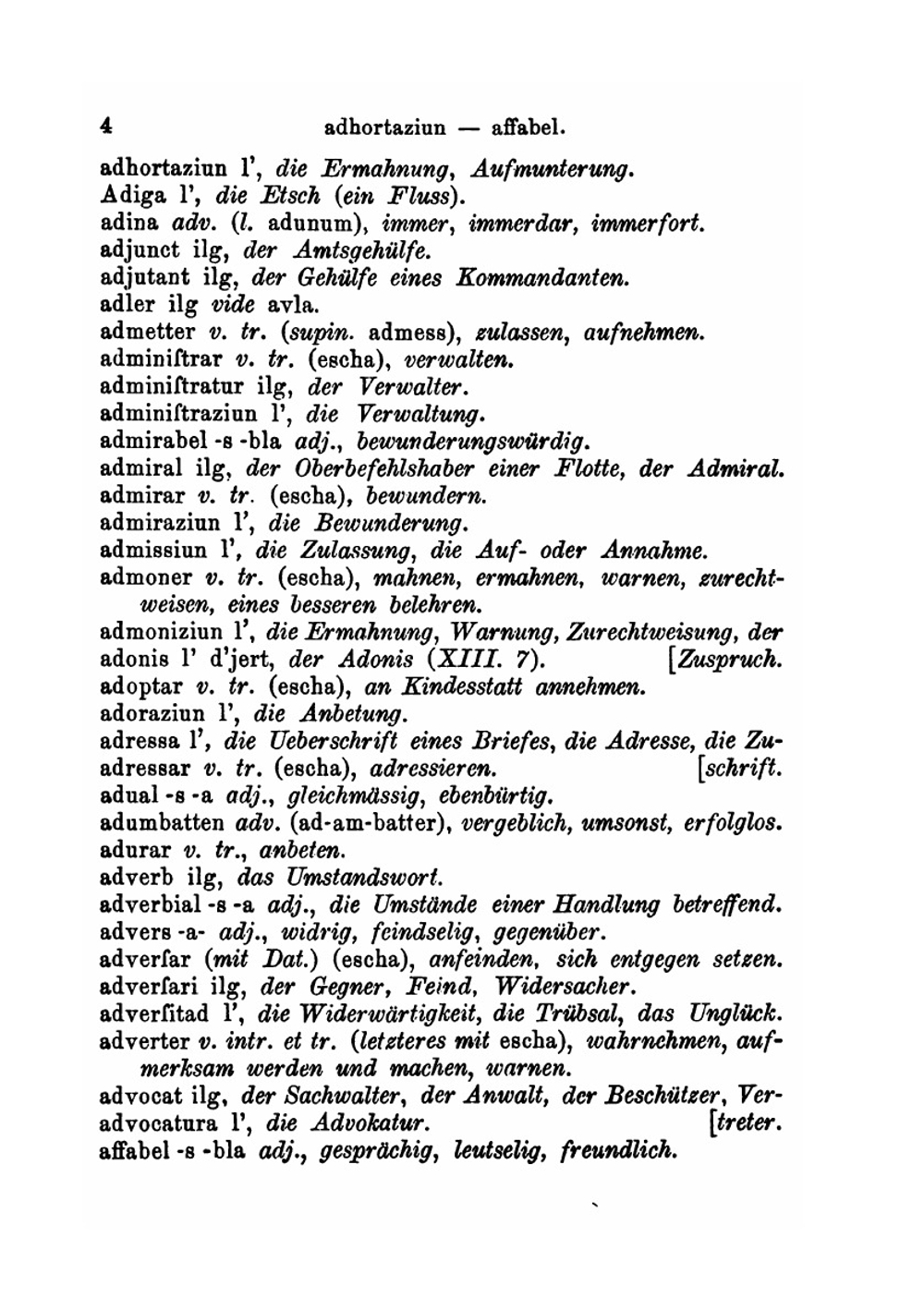Rætoromanisches Wörterbuch, Surselvisch-Deutsch | P.B. Carigiet