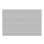 Сервировочная салфетка прямоугольная 26х41 см прозрачная Полоски