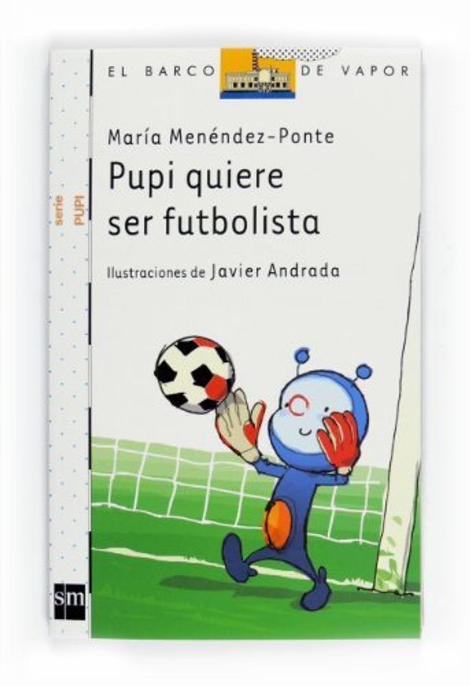 Pupi quiere ser futbolista