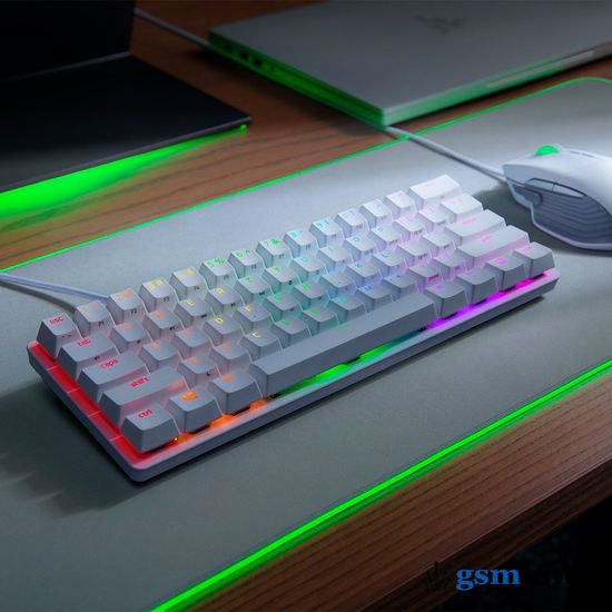 Razer Huntsman Mini (Mercury White) US Layout Gaming Keyboard White (Белый)