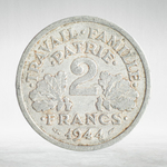 France, 2 Francs 1944 - Vichy French State, VF